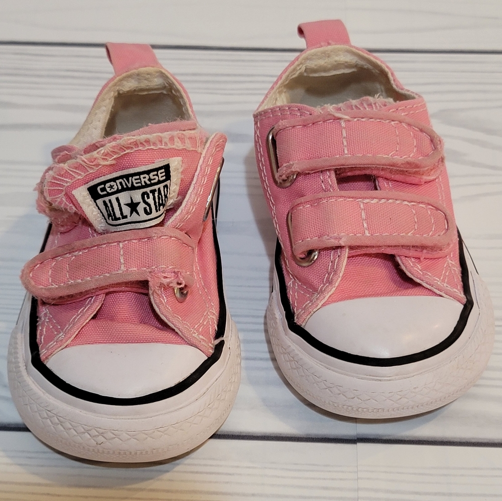 Converse ALL STAR pink  shoes size 3 - Picture 3 of 3